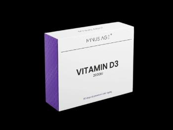 MINUS AGE Vitamin D3, 90 kapsúl