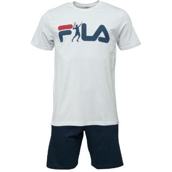 Fila JERSEY SHORTS PYJAMAS SS M Férfi pizsama, sötétkék, méret