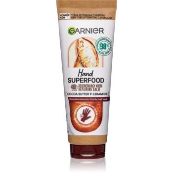Garnier Hand Superfood regeneračný krém na ruky s kakaom 75 ml