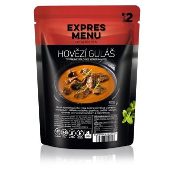 EXPRES MENU Hovädzí guláš bez lepku 2 porcie