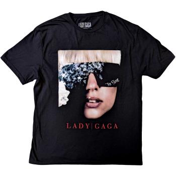 Lady Gaga tričko The Fame Photo Čierna XXL