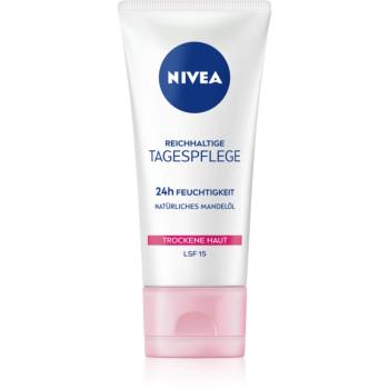 NIVEA Nourishing výživný denný krém pre suchú pleť SPF 15 50 ml
