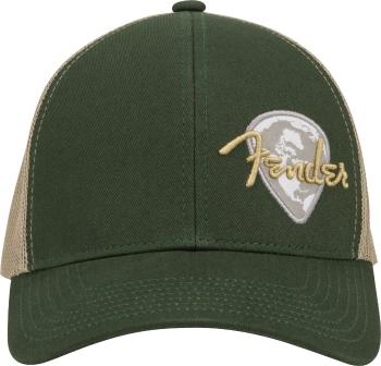 Fender Globe Pick Patch Hat, Green/Khaki, One Size