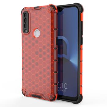 HONEYCOMB Ochranný kryt  Alcatel 1S 2020 / 3L 2020 červený