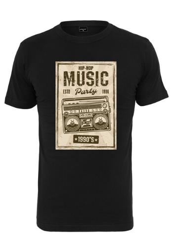 Mr. Tee Retro Boom Tee black - S