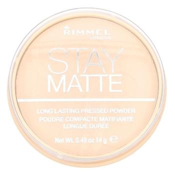 Rimmel London Stay Matte Long Lasting Pressed Powder 14g 001 Transparent
