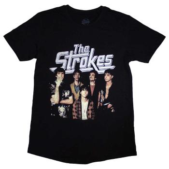 The Strokes tričko Band Photo Čierna XXL