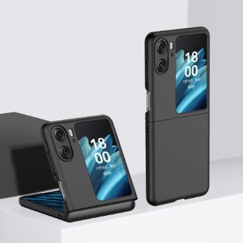 PLASTIC Ochranný plastový kryt OPPO Find N2 Flip čierny