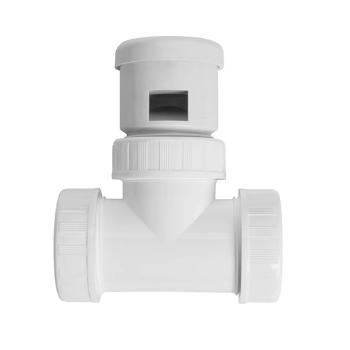 Prevzdušňovacia hlavica pre WC DN40 Plast Brno biely polypropylén AVPT400