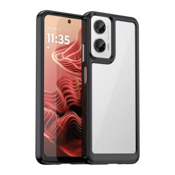 CRYSTAL Ochranný kryt pre Motorola Moto G35 5G čierny