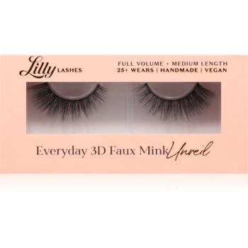 Lilly Lashes Everyday 3D Faux Mink umelé mihalnice typ Unveil 1 pár