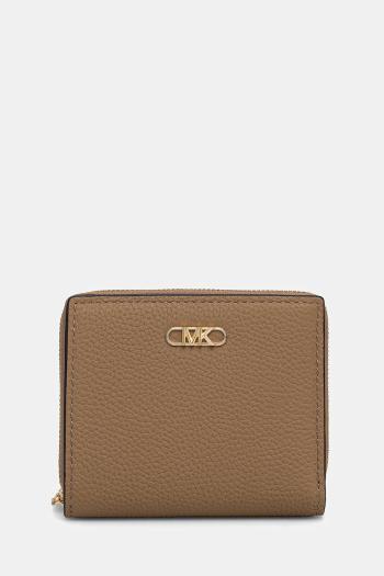 Kožená peňaženka MICHAEL Michael Kors dámska, zelená farba, 32S5G8ED1L