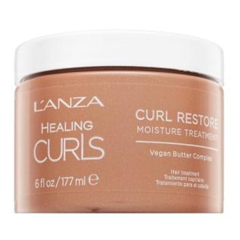 L’ANZA Healing Curls Curl Restore Moisture Treatment posilňujúca maska pre vlnité a kučeravé vlasy 177 ml