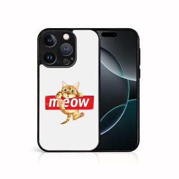 MY ART Ochranný kryt pre Apple iPhone 16 Pro Max MEOW (183)
