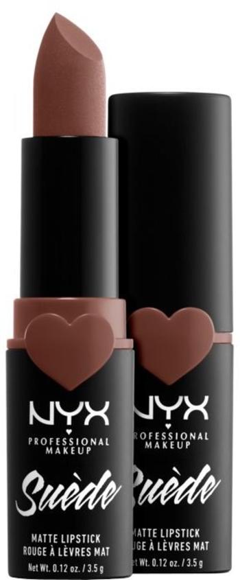 NYX PROFESSIONAL MAKEUP Suede Matte Lipstick Matný rúž - AFree Spirit 3.5 g