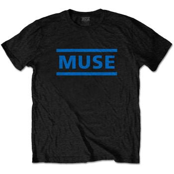 Muse tričko Dark Blue Logo  one_size