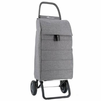 Rolser Nákupná taška na kolieskach Jolie Tweed RG2, sivá