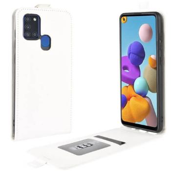 Vyklápacie puzdro Samsung Galaxy A21s biele