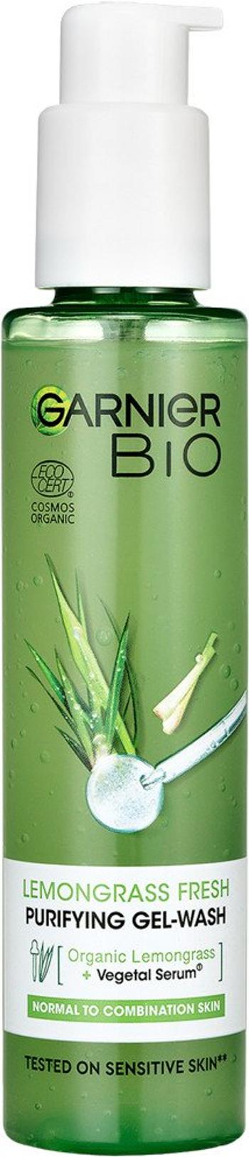 GARNIER BIO Intenzívny čistiaci gél s bio esenciálnym olejom z citrónovej trávy a aloe vera 150 ml