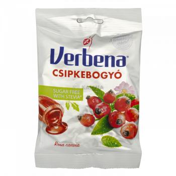 Verbena Csipkebogyó cukormentes cukorka 60 g