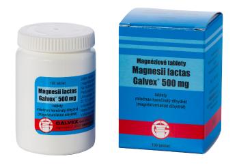 GALVEX Magnesii lactas 500 mg 100 tabliet