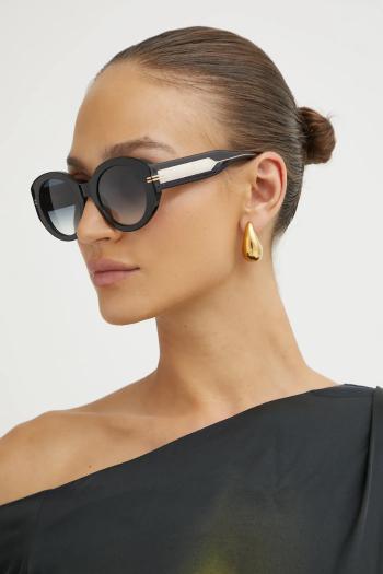 Slnečné okuliare Marc Jacobs dámske, čierna farba, MJ 1110/S