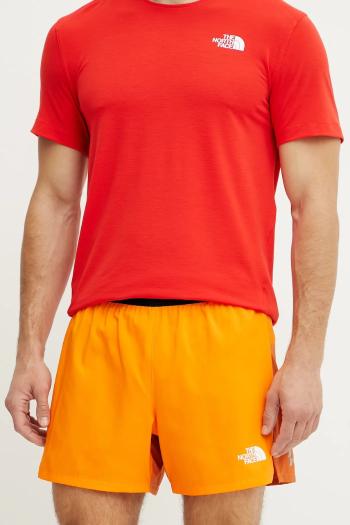 Športové krátke nohavice The North Face Breeze pánske, oranžová farba, NF0A892N58B1