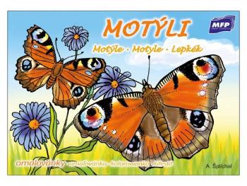 Omaľovánky MFP Motýle A5