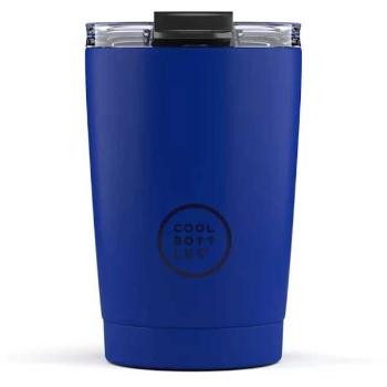COOL BOTTLES TERMO 330 ML Rozsdamentes thermo bögre, kék, méret 330 ML