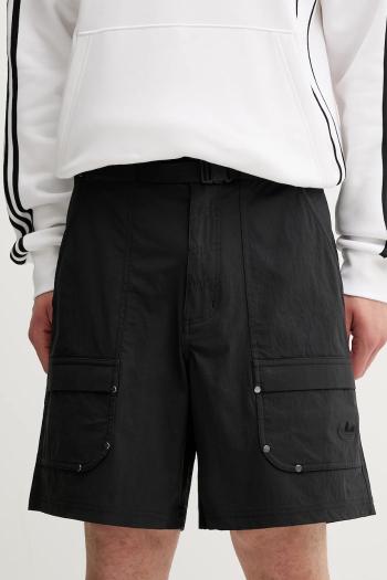 Šortky adidas Originals P ESS C Shorts čierna farba, JD2107