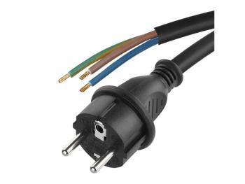 Flexo šnúra guma/neoprén 3x1,5mm2 3m čierna EMOS S03230N