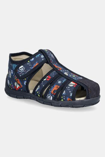 Detské papuče Froddo CLASSIC SLIPPERS tmavomodrá farba, G1700413
