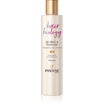 Pantene Hair Biology De-Frizz & Illuminate šampón pre suché a farbené vlasy 250 ml