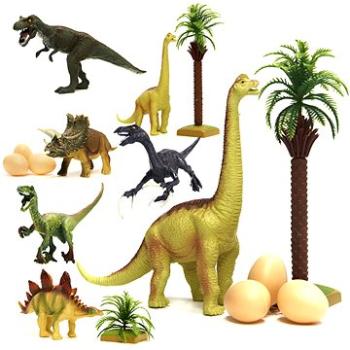 IKONKA Súprava figúrok dinosaurov 14 el. (ikonka_KX6397)