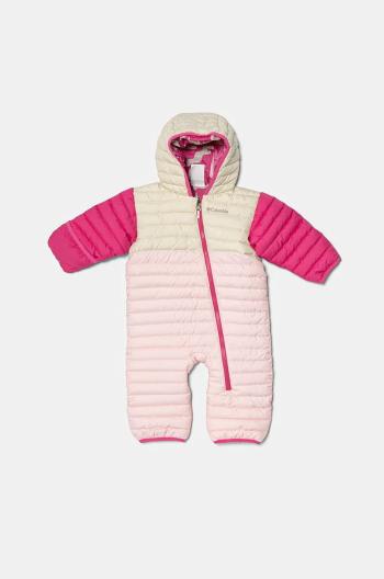 Overal pre bábätká Columbia Powder Lite Reversible Bunting ružová farba, 2088751