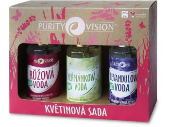 PURITY VISION BIO kvetinová sada 300ml 3 x 100 ml