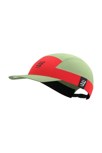 Šiltovka Compressport 5 Panel Light zelená farba, jednofarebná, XHWU7926