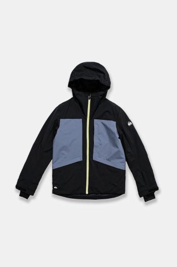 Detská lyžiarska bunda Quiksilver AMBITION JK čierna farba, EQBTJ03213