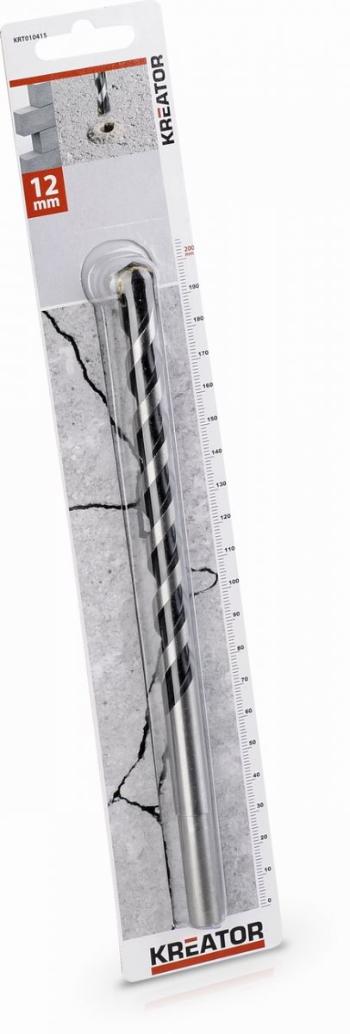 Fúrószár Kreator betonfúrószár 12 x 200 mm