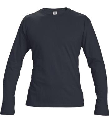 CAMBON tričko dlhý rukáv čierna XXXL