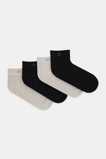Ponožky Calvin Klein pánske, čierna farba, 701235861