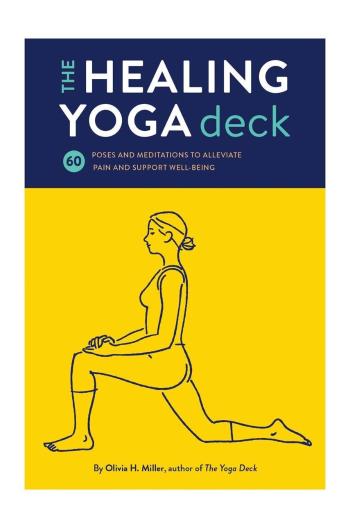 Balíček kariet home & lifestyle The Healing Yoga Deck by Olivia H. Miller, English