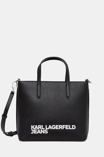 Kabelka Karl Lagerfeld Jeans čierna farba, 246J3065