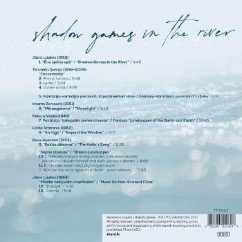 MEIJA, ILONA/DZINTRA ERLI - SHADOW GAMES IN THE RIVER, CD