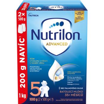 Nutrilon Advanced 5 batoľacie mlieko 2x500 g