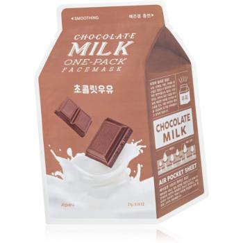 A’pieu One-Pack Milk Mask Chocolate ošetrujúca plátienková maska 21 g