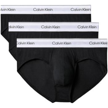 Calvin Klein Jeans  HIP BRIEF 3PK 000NB3962A  Spodky Čierna