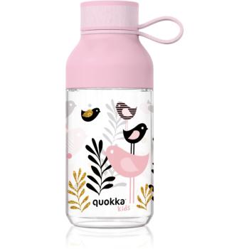 Quokka Ice Kids fľaša s pútkom Birds 430 ml