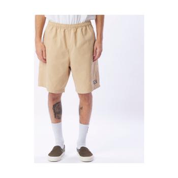 Obey  Easy relaxed twill short  Šortky/Bermudy Béžová