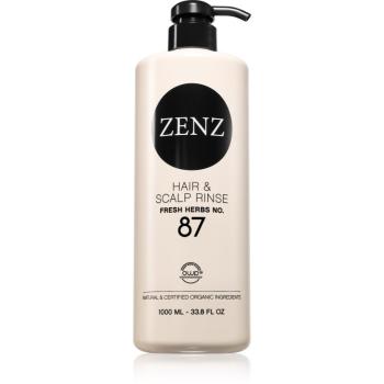 ZENZ Organic Fresh Herbs No. 87 intenzívna starostlivosť pre obnovu pokožky hlavy 1000 ml